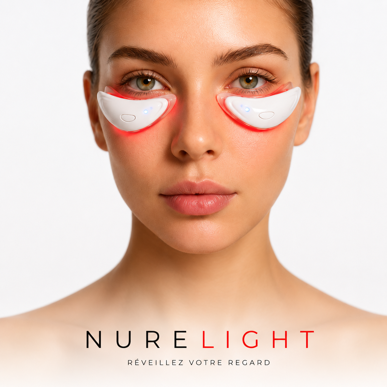 Nurelight Masseur pour les yeux à lumière rouge